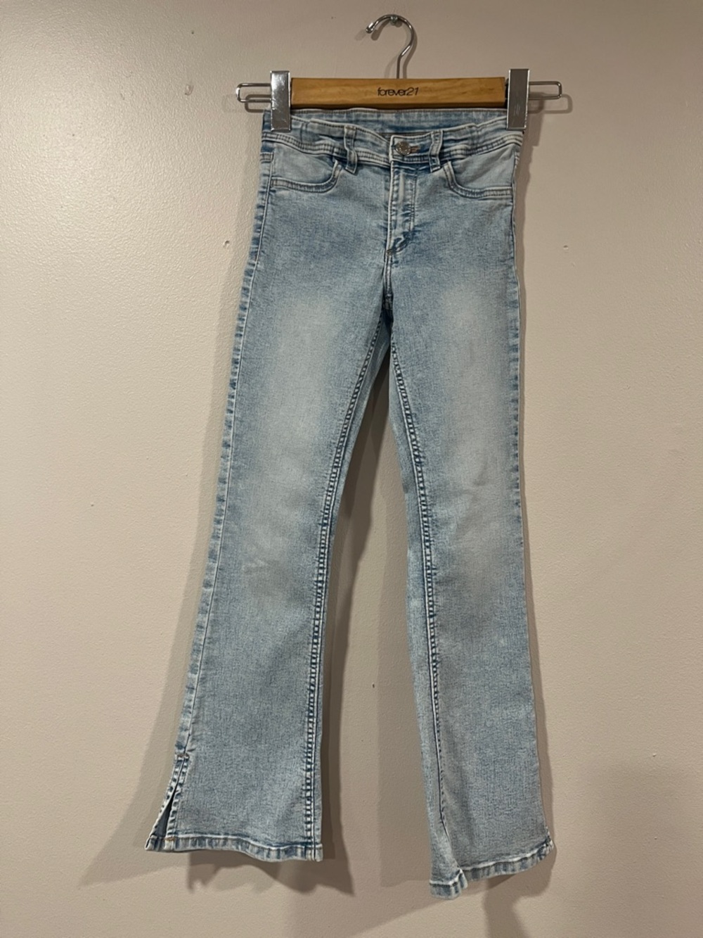 H&M Girls Blue Flare Jeans. Size 7